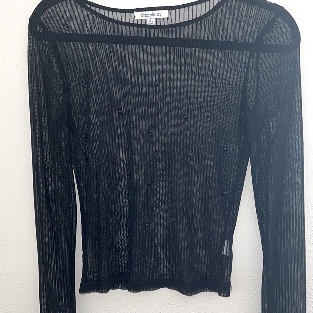 Sheer Long Sleeve